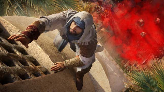 Assassin's Creed Mirage'ın kahramanı, oyuncuları iyi vakit geçirmekle tehdit ediyor. 